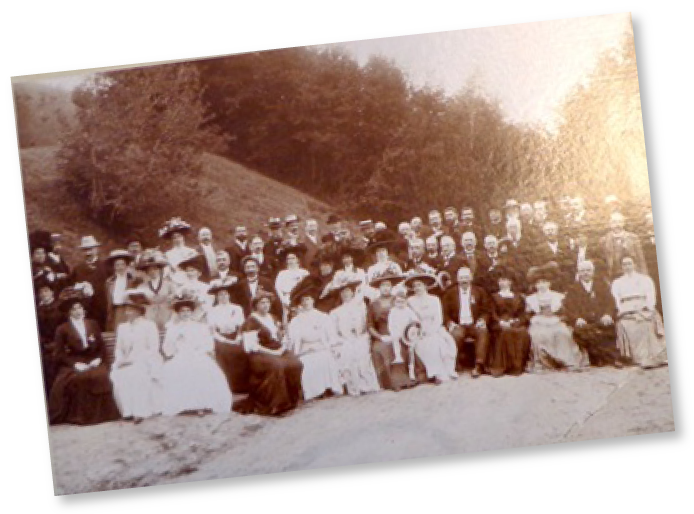 Gesellschaftsarchiv SANW, Burgerbibliothek Bern - Souvenir à l'occasion de la 112e réunion annuelle de la Société helvétique des sciences naturelles, Vevey, 1909